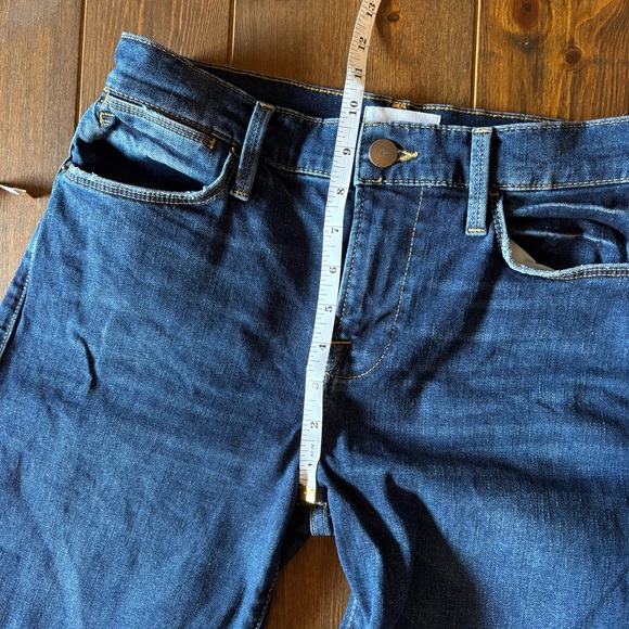 FRAME Le High Straight Jeans in Color Earth Bound |Dark Wash Size 26 EUC - Picture 9 of 11